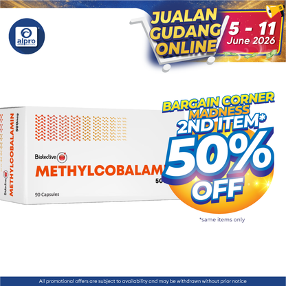 Biotective Vitamin B12 For Nerve Health | Methylcobalamin 500mcg Biotective