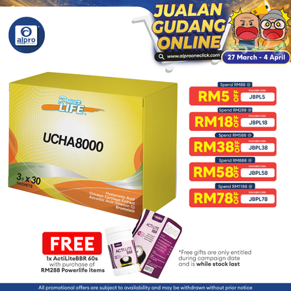 Powerlife UCHA8000 3g 30s Powerlife