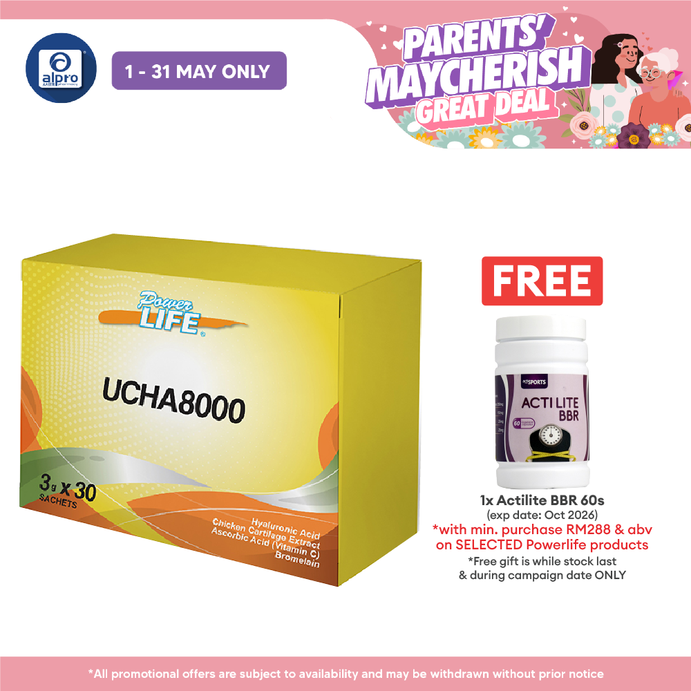 Powerlife UCHA8000 3g 30s | For Joint Health Powerlife