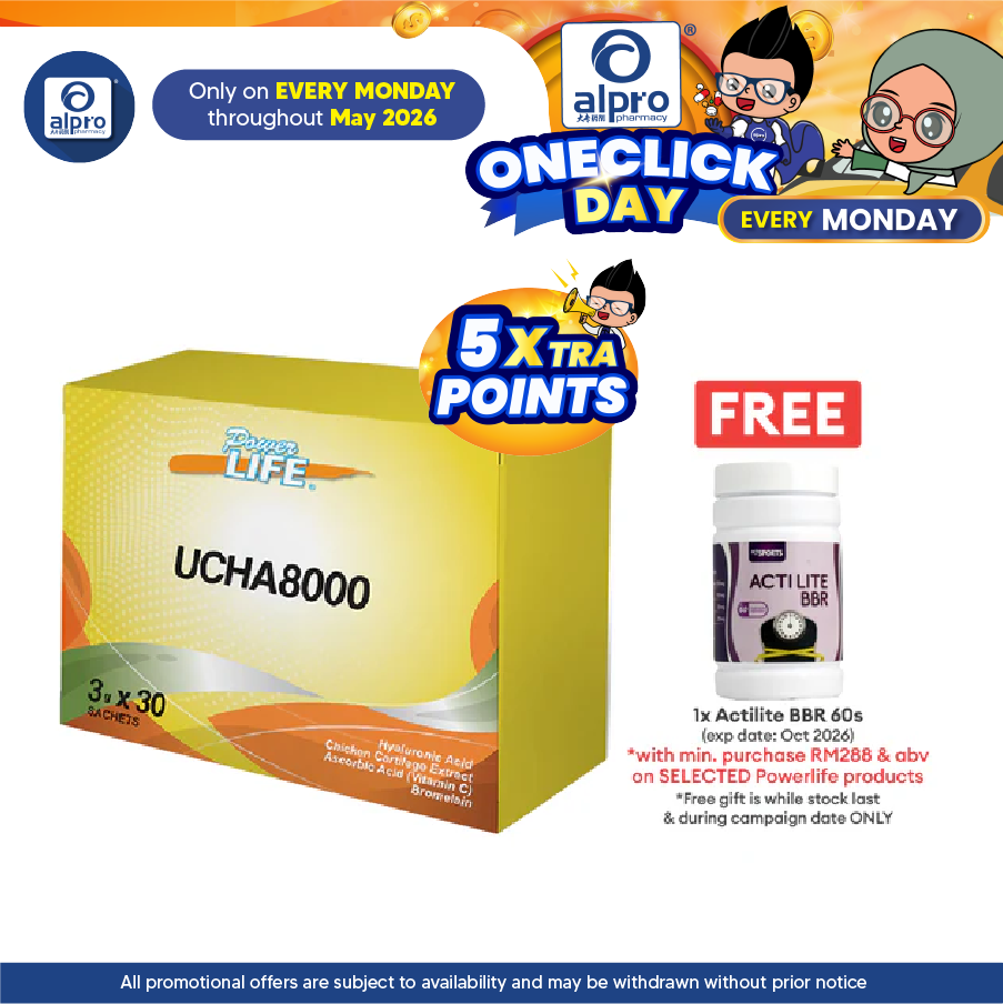 Powerlife UCHA8000 3g 30s | For Joint Health Powerlife