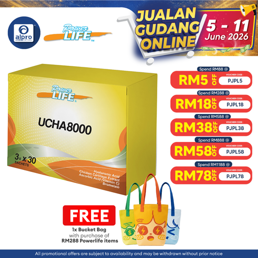 Powerlife UCHA8000 3g 30s