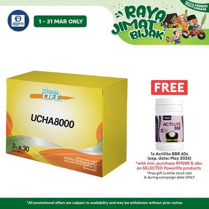 Powerlife UCHA8000 3g 30s Powerlife