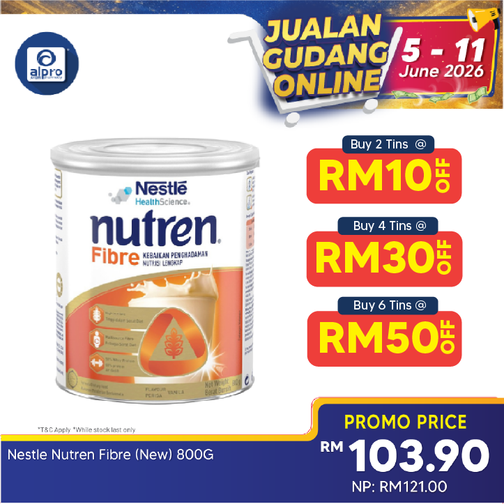 Nestle Nutren Fibre 800g | Gut Health Nestle