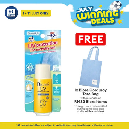 Biore Uv Perfect Protect Milk Cool Spf50 25ml Biore