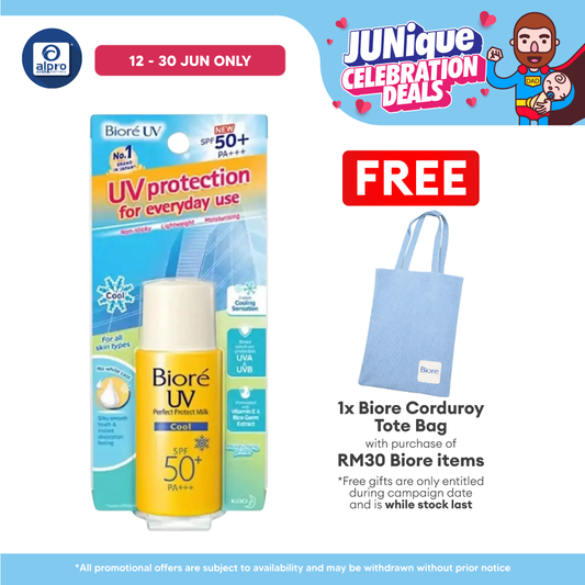 Biore Uv Perfect Protect Milk Cool Spf50 25ml Biore