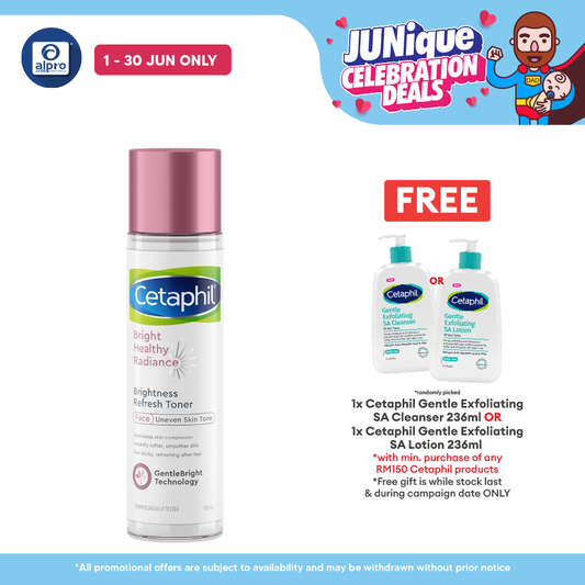Cetaphil Brightness Refresh Toner 150ml | For Sensitive Skins Cetaphil