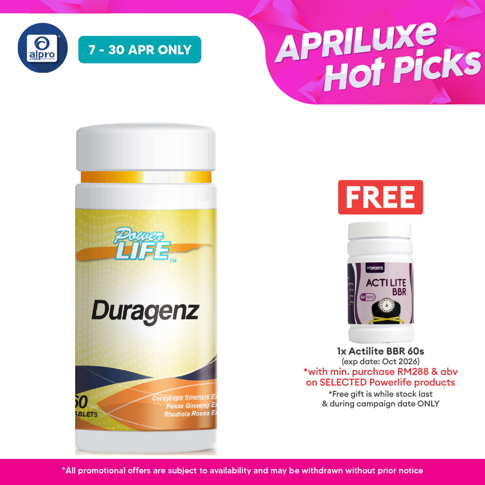 Powerlife Duragenz 60s Alpro Pharmacy