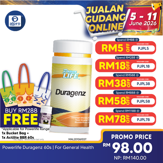 Powerlife Duragenz 60s | For General Health Powerlife