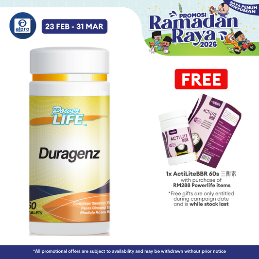 Powerlife Duragenz 60s Alpro Pharmacy