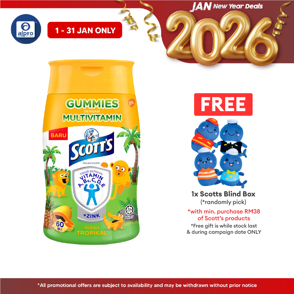 Scotts Multivitamin Gummies Tropical 60s | Kids Health Scotts