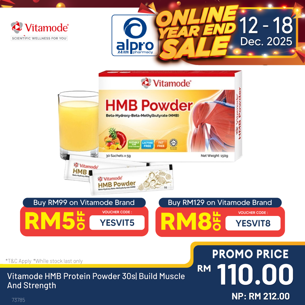 Vitamode HMB Protein Powder 30s| Build Muscle And Strength Vitamode