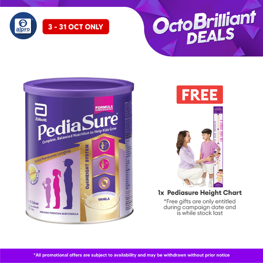 Abbott Pediasure Peptigro Children's Milk Formula (Vanilla) 1.6kg | For  Age 1-10 Years Old Pediasure
