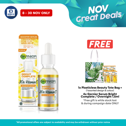 Garnier Light Complete Booster Serum 30ml | Brighten Dark Spots In 3 Days Alpro Pharmacy