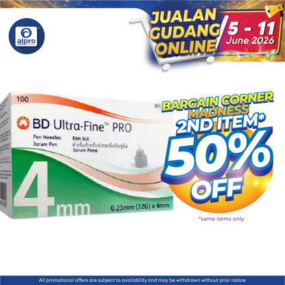 BD Ultra-fine Pro 32g 0.23x4mm 100s BD