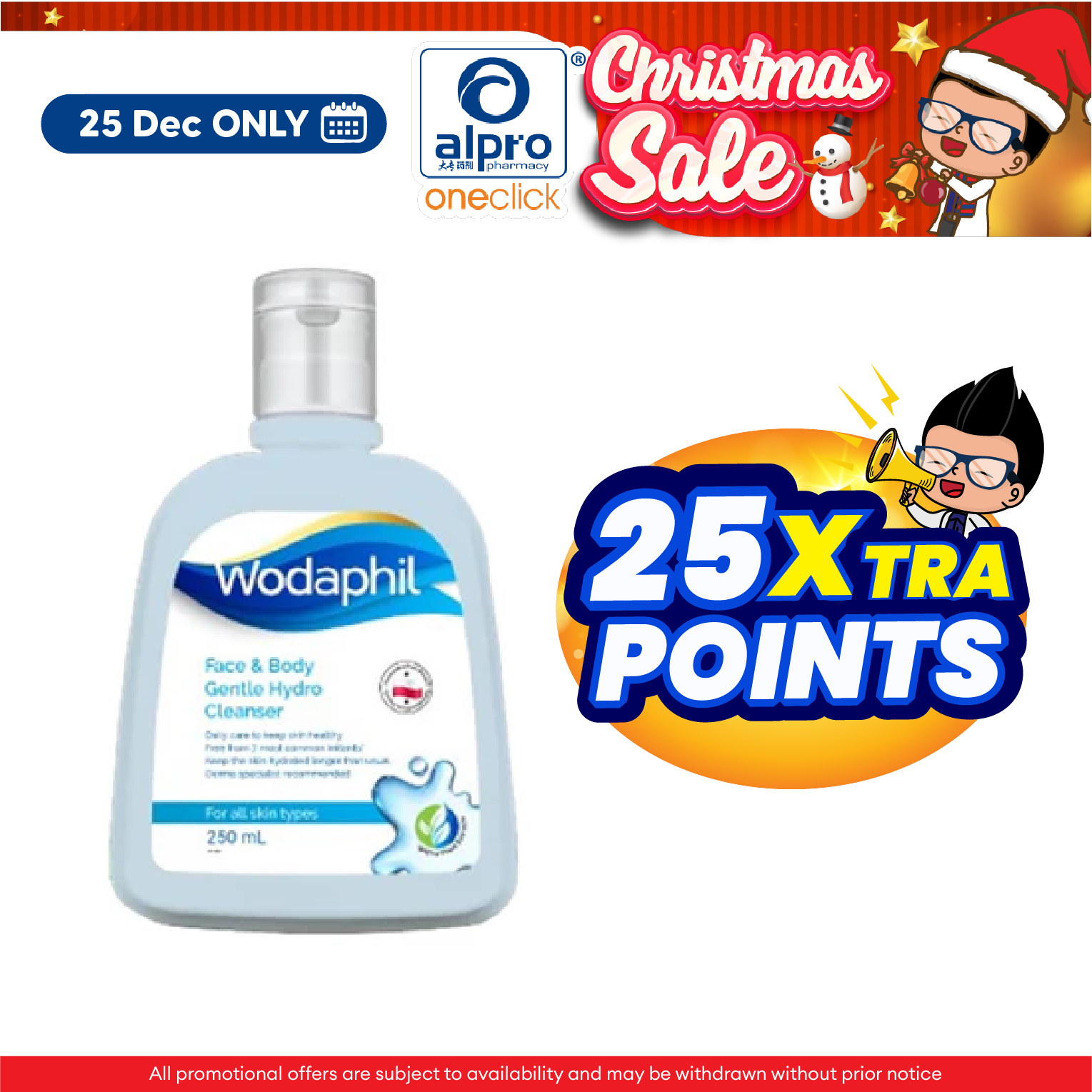 GSO Wodaphil Gentle Hydro Cleanser 250ml | Daily Gentle Cleanser GSO, Wodaphil