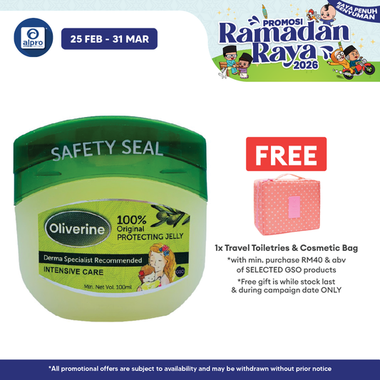 Oliverine 100ml | 100% Original Protecting Jelly For Crack & Dry Skin GSO, Oliverine