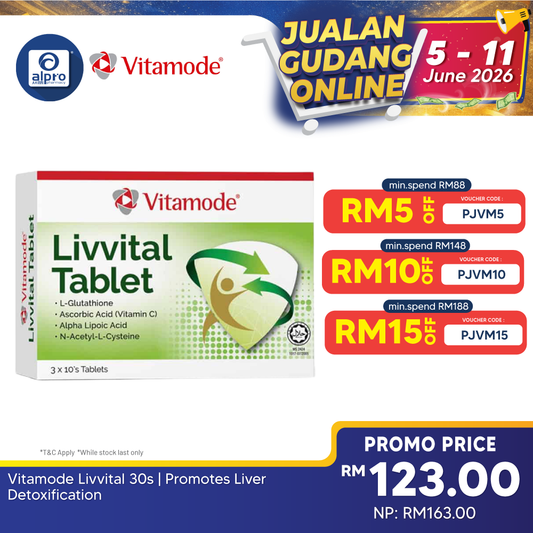 Vitamode Livvital 30s | Promotes Liver Detoxification Vitamode