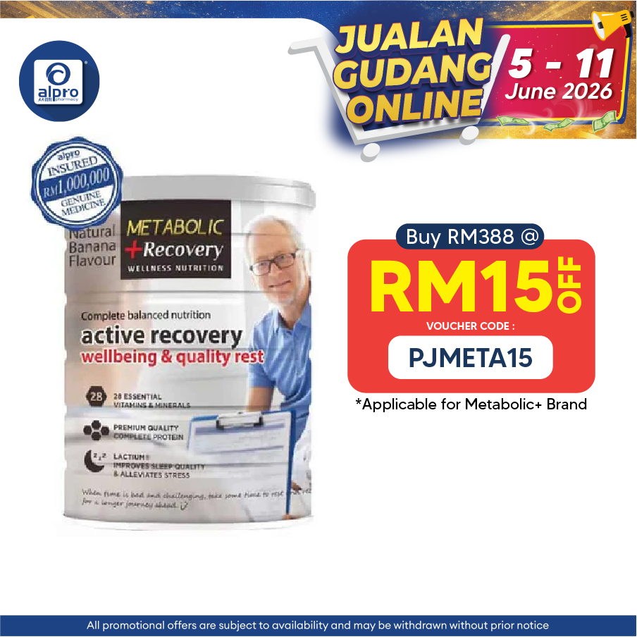 Metabolic + Recovery 850g | Wellbeing & Quality Rest Shallop