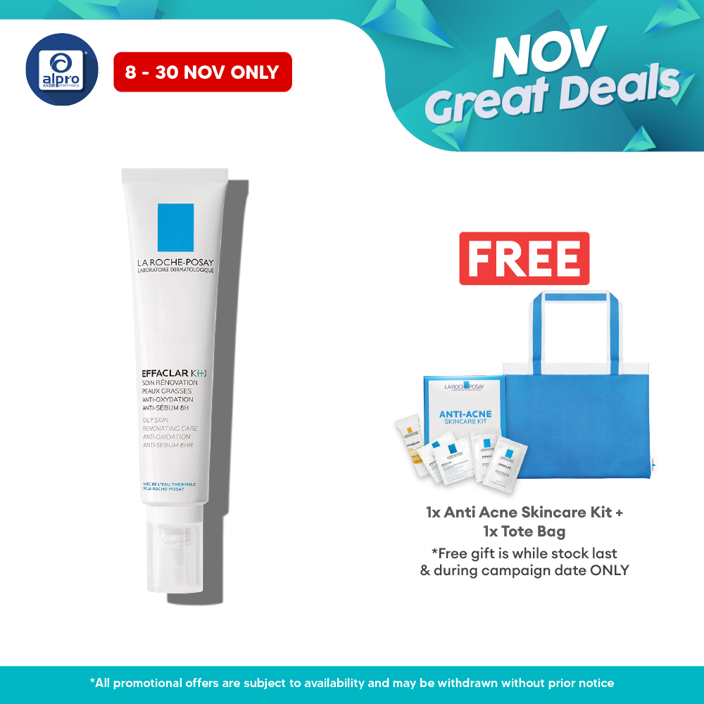 La Roche Posay Effaclar K(+) Moisturiser 40ml La Roche Posay