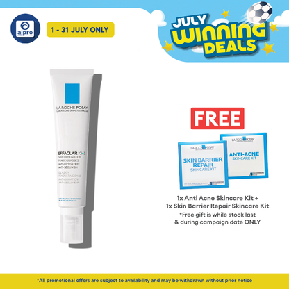 La Roche Posay Effaclar K+ Moisturiser 40ml | For Oily Acne-prone Skin La Roche Posay