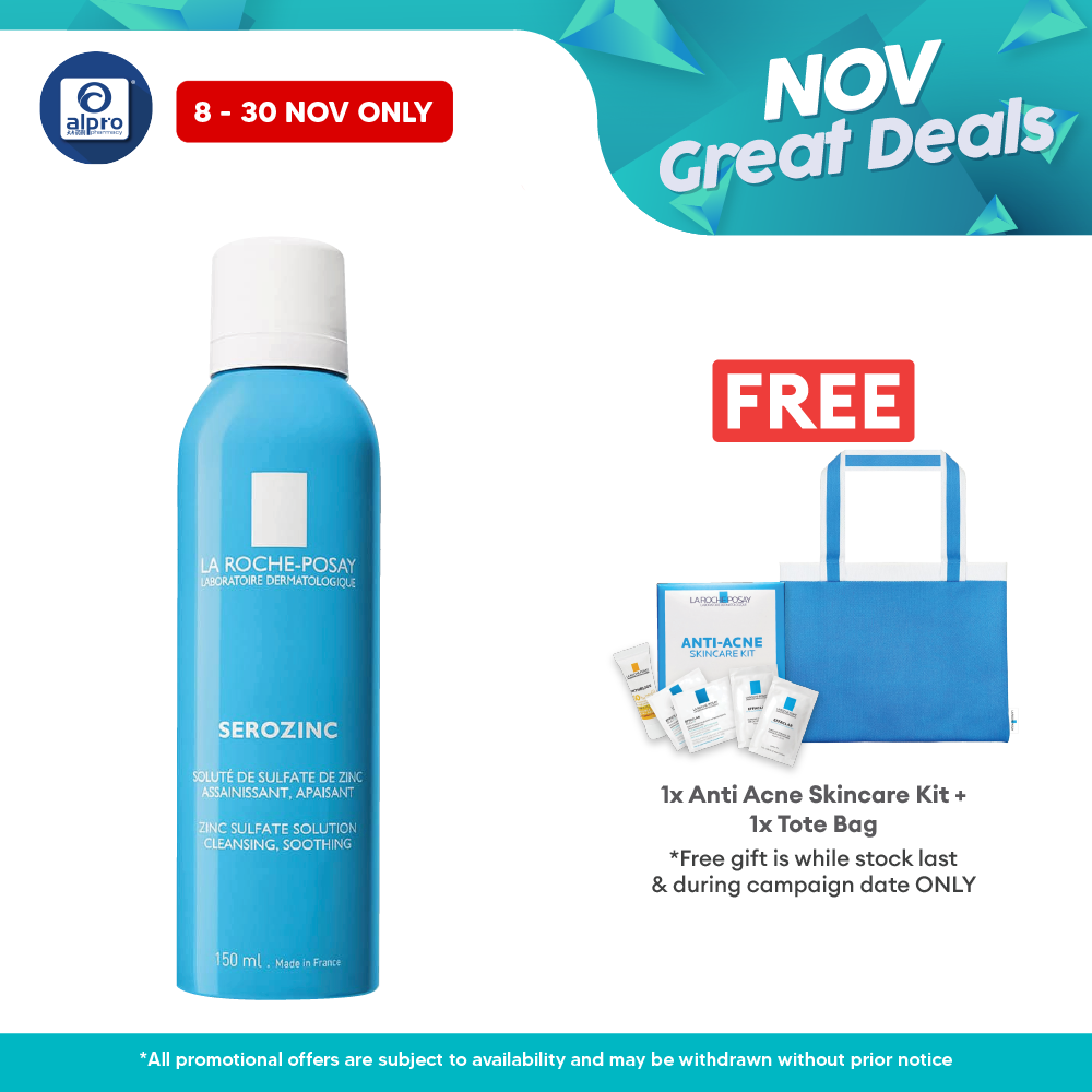 La Roche Posay Serozinc Solution 150ml La Roche Posay