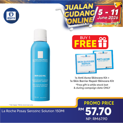 La Roche Posay Serozinc Solution 150ml La Roche Posay