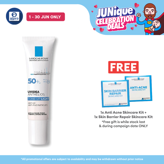 La Roche Posay UVidea Tone-up Light Cream 30ml | Instanly Brightens La Roche Posay