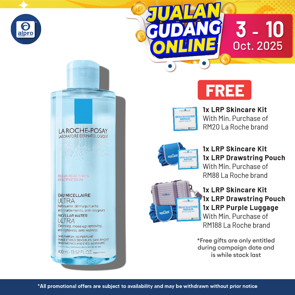 La Roche Posay Physiological Micellar Water 200ml  | Gently Removes Impurities La Roche Posay