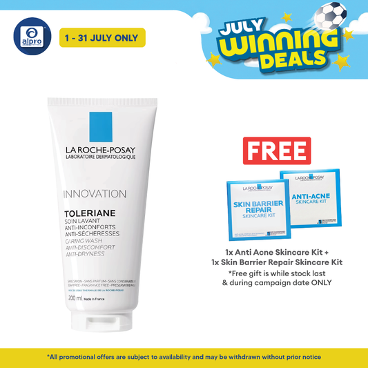 La Roche Posay Toleriane Gel Moussant 150ml | Relieves and Gently Cleansed La Roche Posay