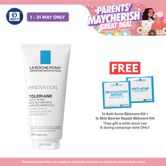 La Roche Posay Toleriane Gel Moussant 150ml | Relieves and Gently Cleansed La Roche Posay