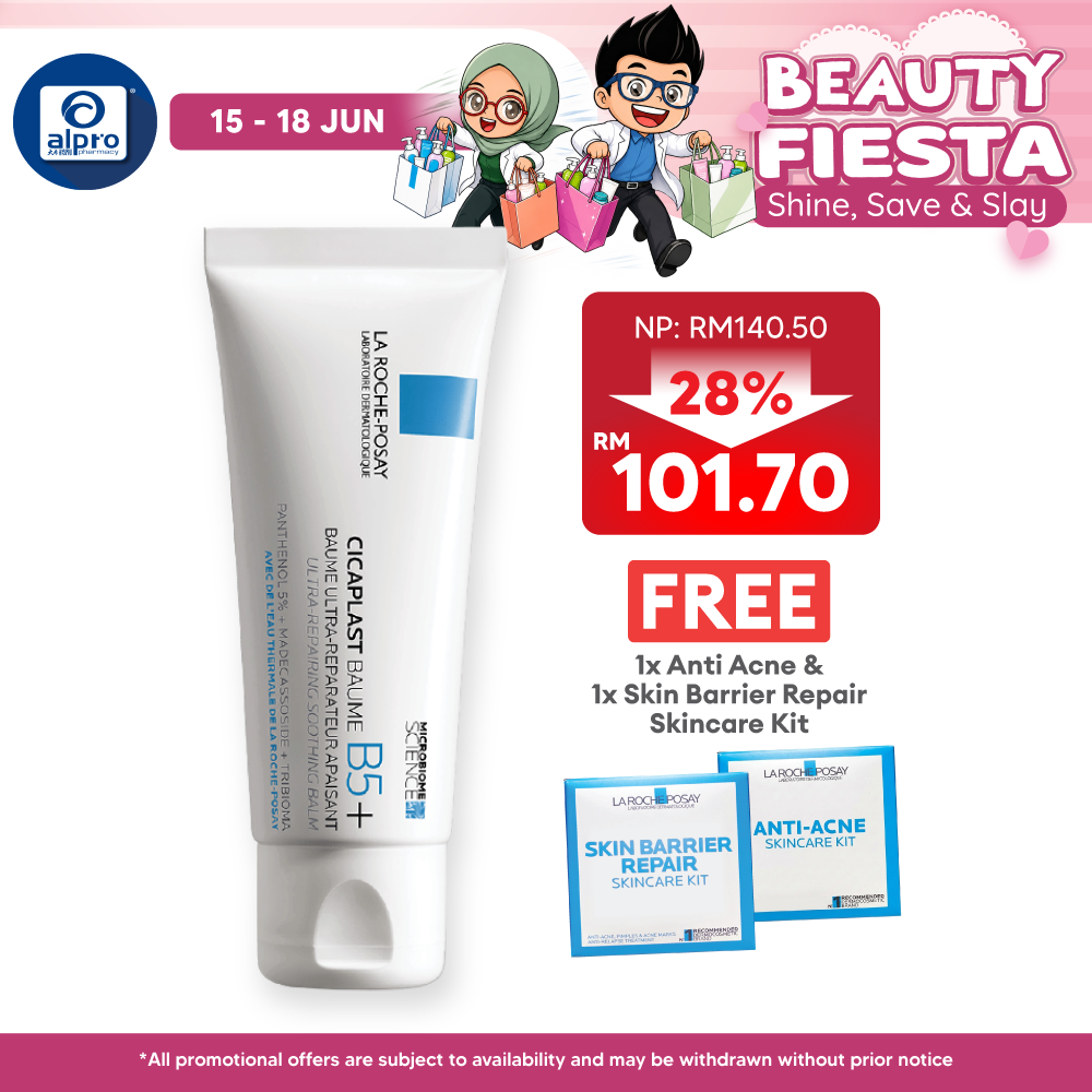La Roche Posay Cicaplast Baume B5 100ml | Soothes Dry Skin Irritations La Roche Posay