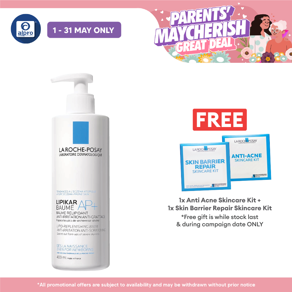 La Roche Posay Lipikar Baume Ap+ Body Moisturise 400ml La Roche Posay