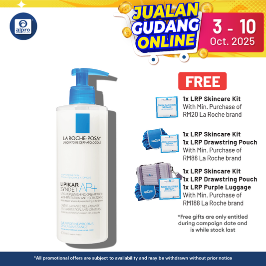 La Roche Posay Lipikar Syndet Ap+ Body Wash 400ml Alpro Pharmacy