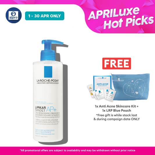 La Roche Posay Lipikar Syndet Ap+ Body Wash 400ml La Roche Posay