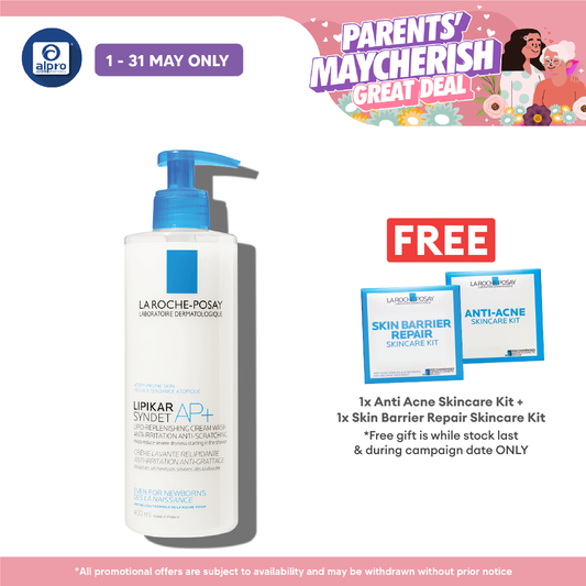 La Roche Posay Lipikar Syndet Ap+ Body Wash 400ml La Roche Posay