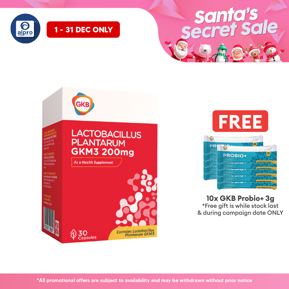 GKB L. Plantarum GKM3 30s | For Weight Loss GKB