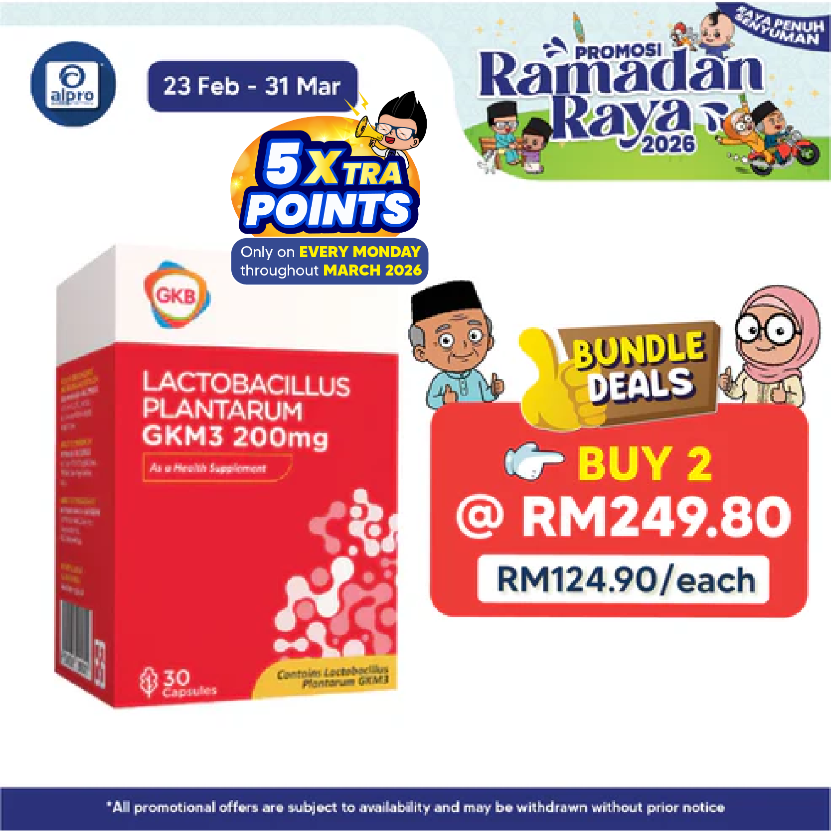 GKB L. Plantarum GKM3 30s GKB