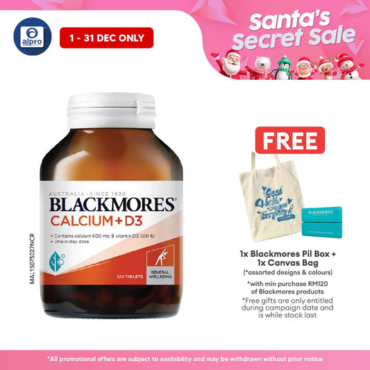 Blackmores Calcium+D3 120s | Bone Health