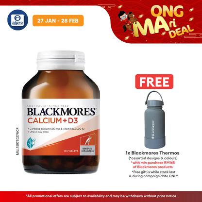 Blackmores Calcium+D3 120s | Bone Health Blackmores