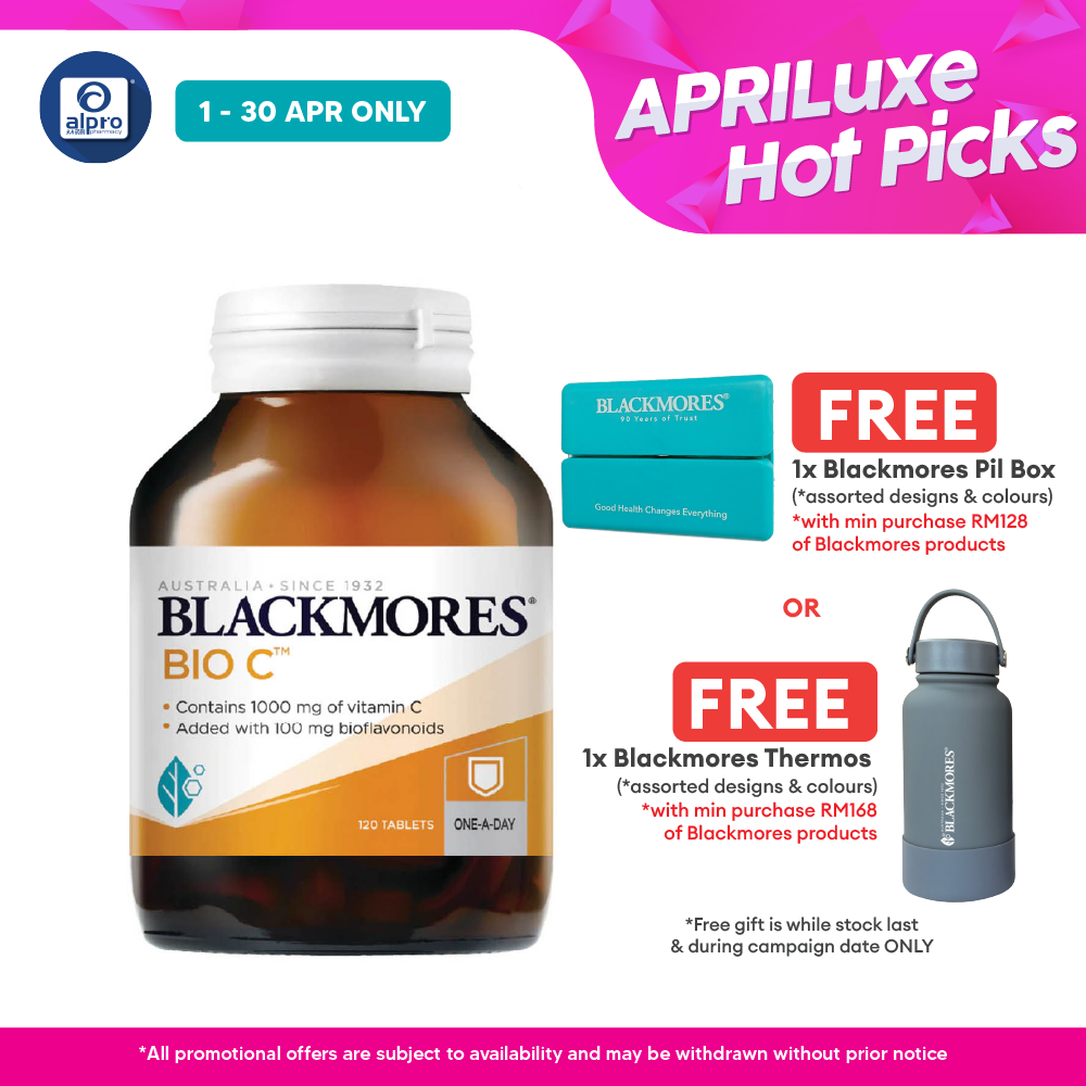 Blackmores Bio C 1000mg 120s | Vitamin C Blackmores