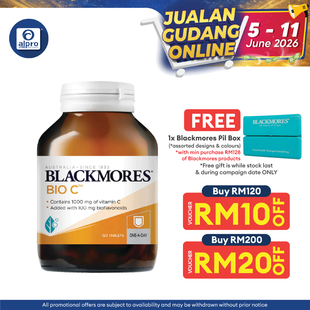 Blackmores Bio C 1000mg 120s | Vitamin C Blackmores