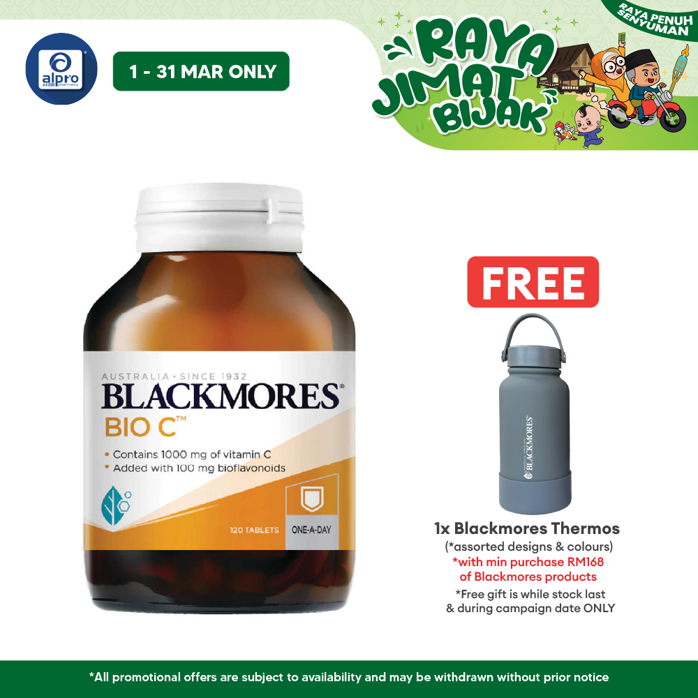 Blackmores Bio C 1000mg 120s | Vitamin C Blackmores