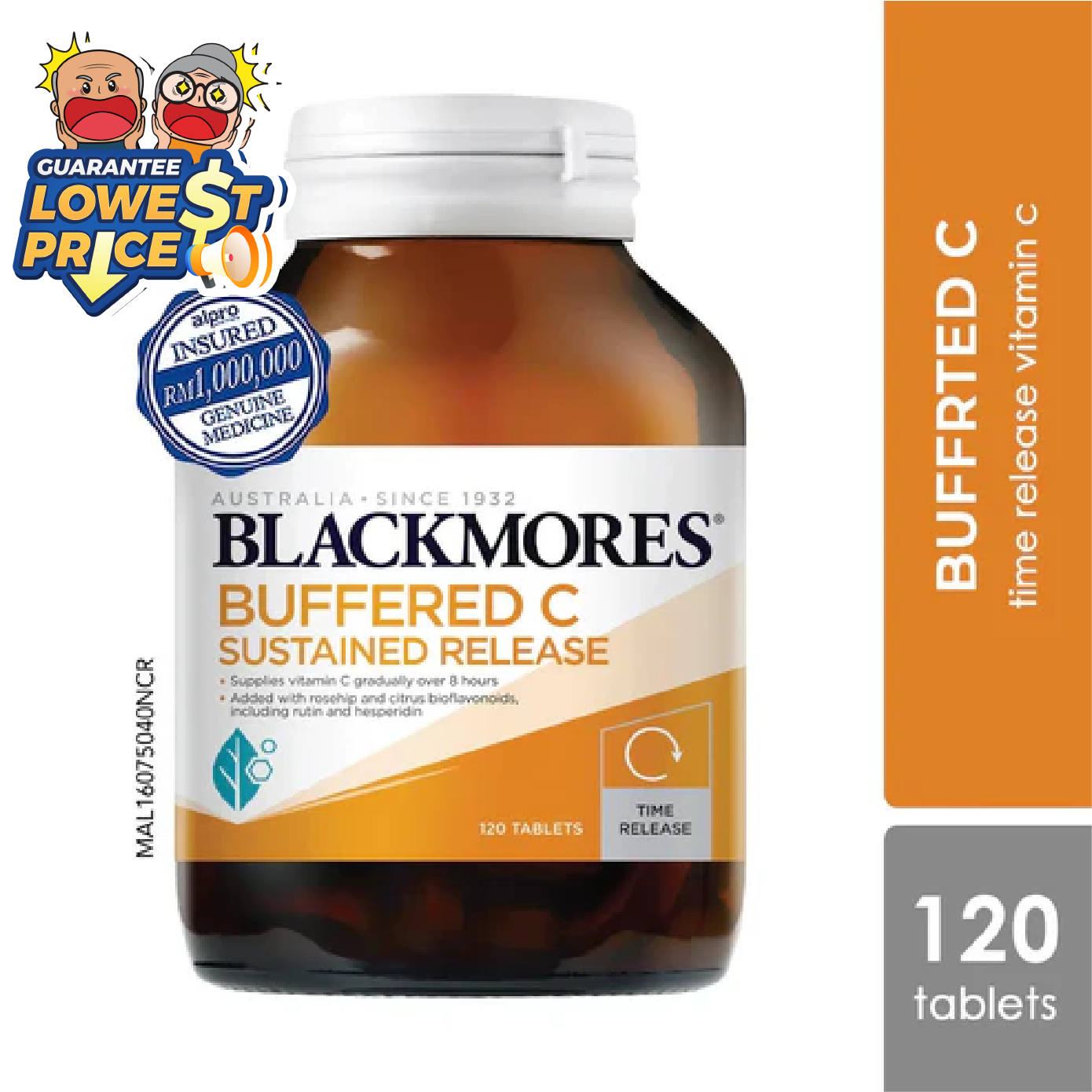 Blackmores Buffered C 120s | Vitamin C Blackmores