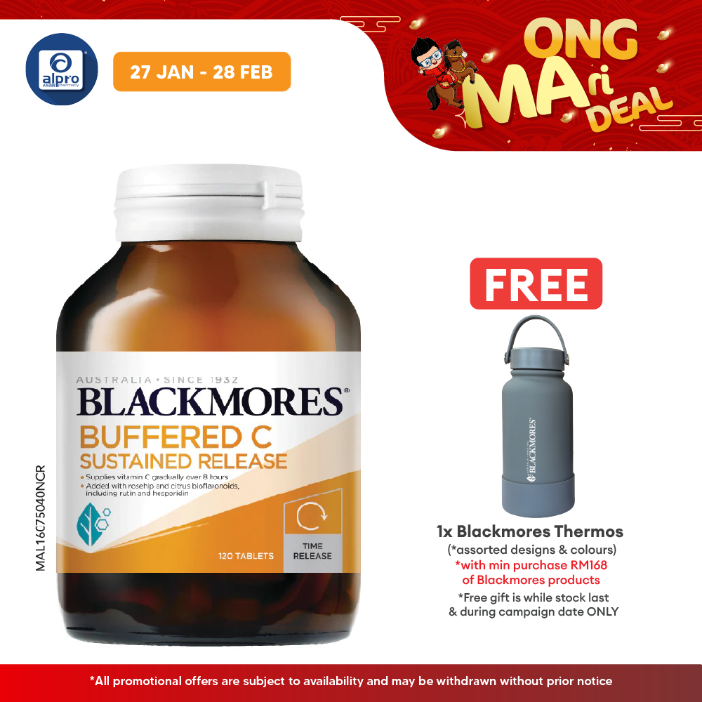 Blackmores Buffered C 120s | Vitamin C Blackmores