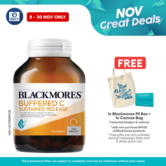 Blackmores Buffered C 120s | Vitamin C Blackmores