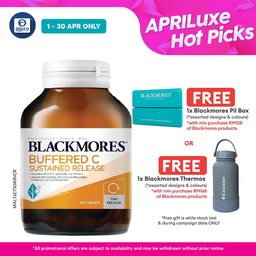Blackmores Buffered C 120s | Vitamin C Blackmores