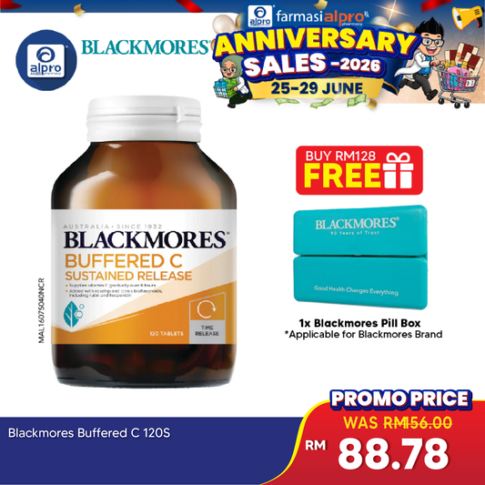 Blackmores Buffered C 120s | Vitamin C Blackmores