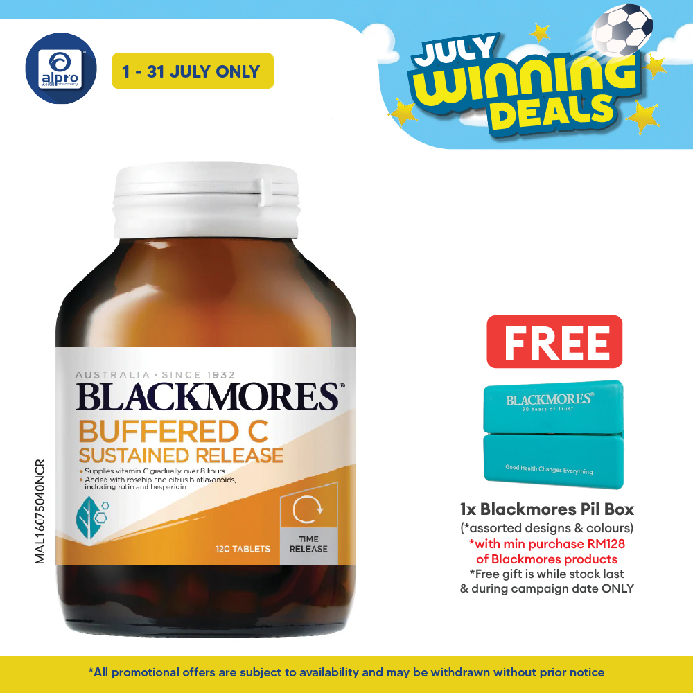 Blackmores Buffered C 120s | Vitamin C Blackmores