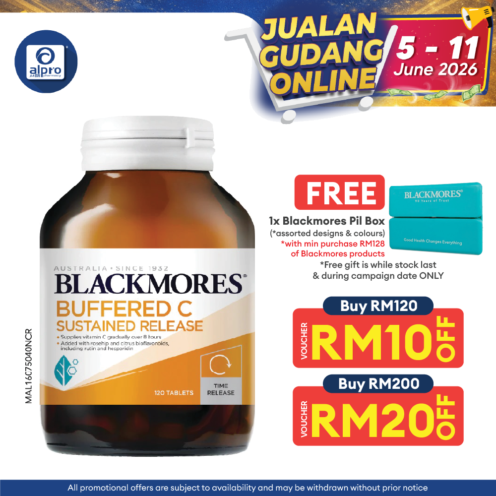 Blackmores Buffered C 120s | Vitamin C Blackmores