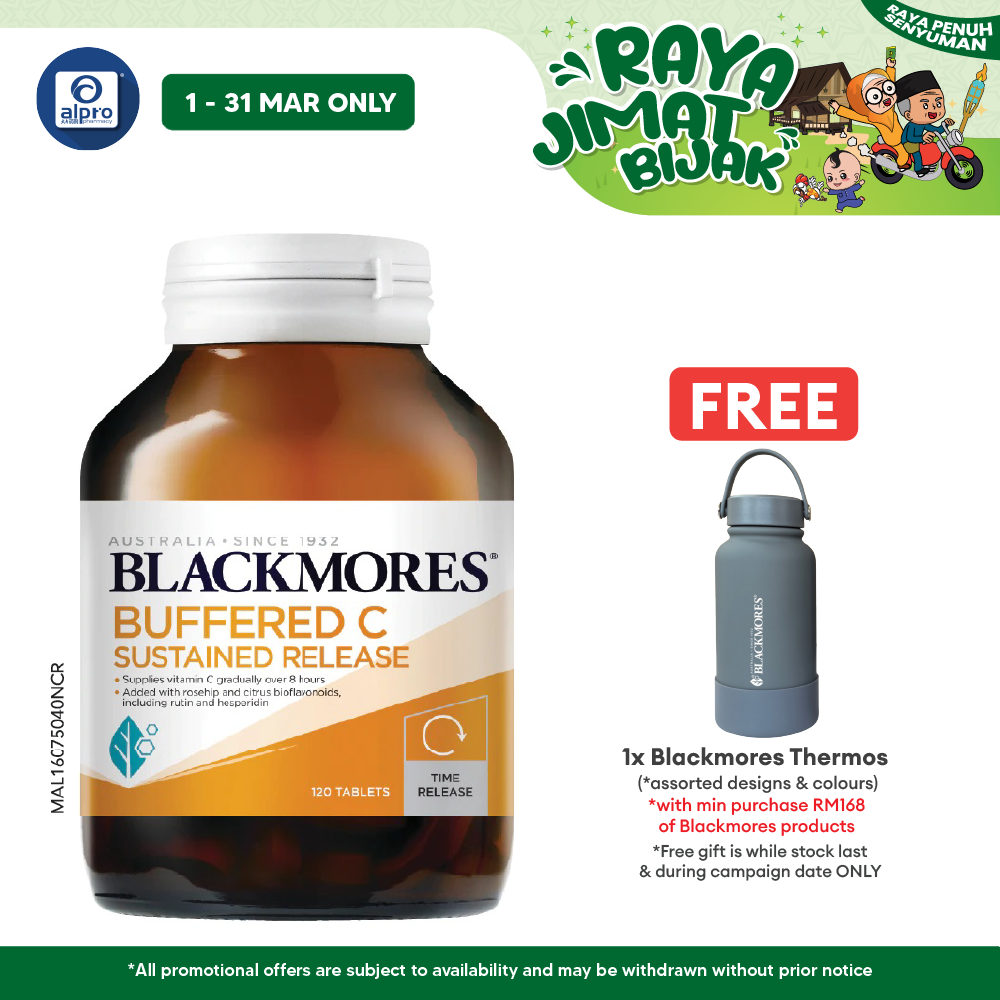 Blackmores Buffered C 120s | Vitamin C Blackmores